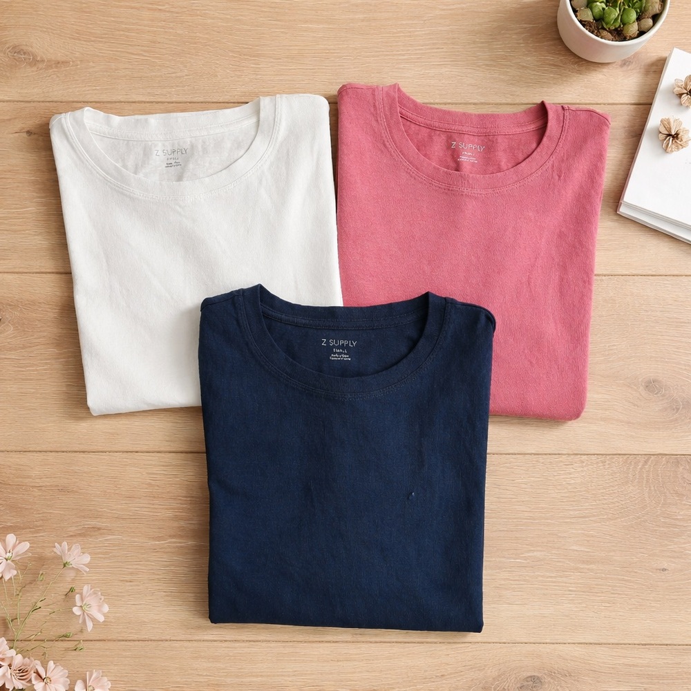 Bundle of Z Supply Soft Oversized Shirts - Picture 2 of 8